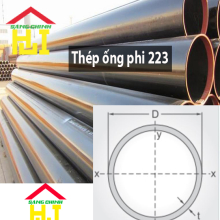 Thép ống phi 223