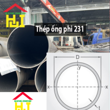 Thép ống phi 231