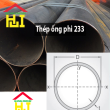 Thép ống phi 233