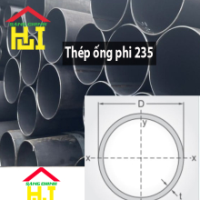 Thép ống phi 235