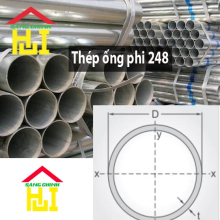 Thép ống phi 248