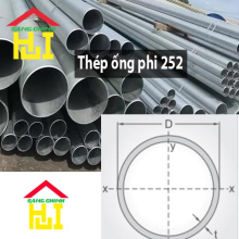 Thép ống phi 252