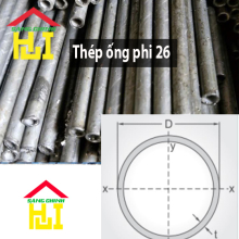 Thép ống phi 26