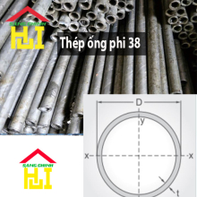 Thép ống phi 38