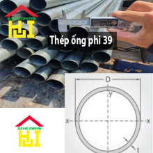 Thép ống phi 39