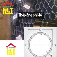 Thép ống phi 44