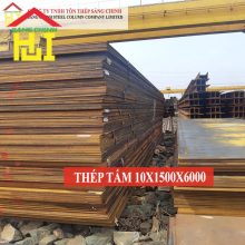 Thép tấm SS400/Q235B/A36 10 x 1500 x 6000