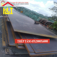 Thép tấm SS400/Q235B/A36 45 x 2000 x 6000