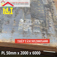 Thép tấm SS400/Q235B/A36 50 x 2000 x 6000