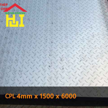 Thép tấm gân 4 x 1500 x 6000