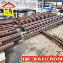 Thép tròn đặc phi 60 x 6m