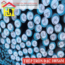 Thép tròn đặc phi 100 x 6m