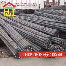 Thép tròn đặc F28 x 6m
