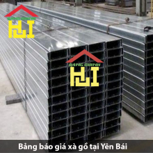 Bảng báo giá xà gồ tại Yên Bái
