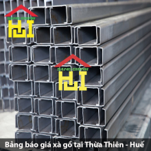 Bảng báo giá xà gồ tại Thừa Thiên - Huế