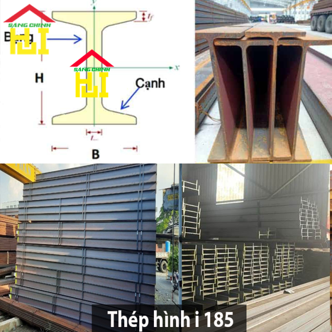 Thép hình i 185