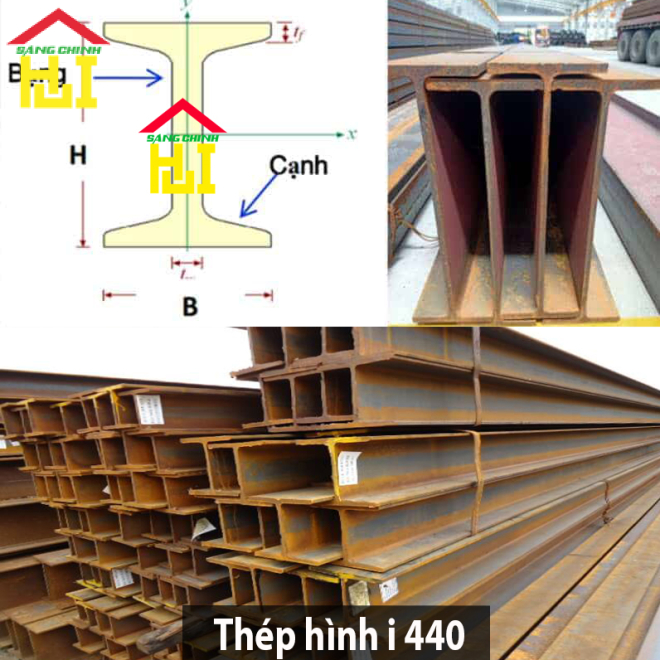 Thép hình i 440