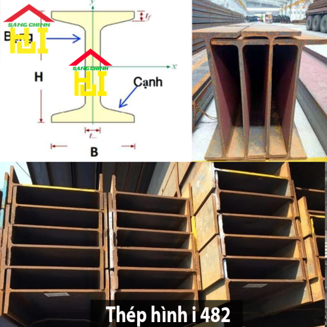 Thép hình i 482