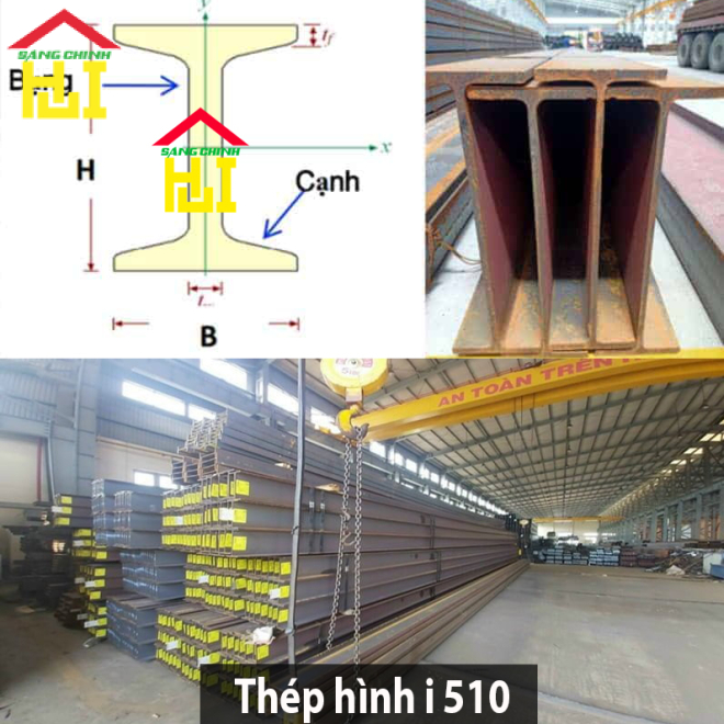 Thép hình i 510