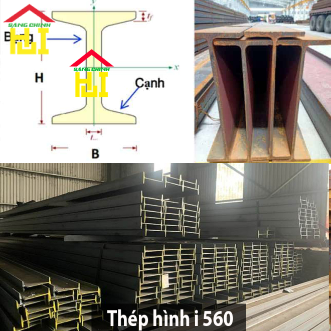 Thép hình i 560