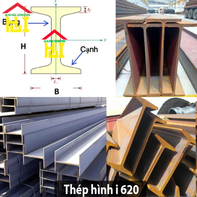 Thép hình i 620