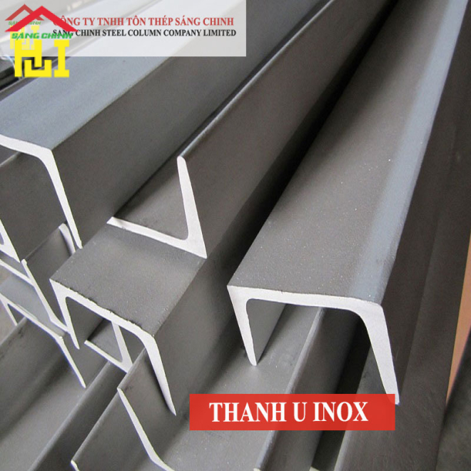 Thanh U inox
