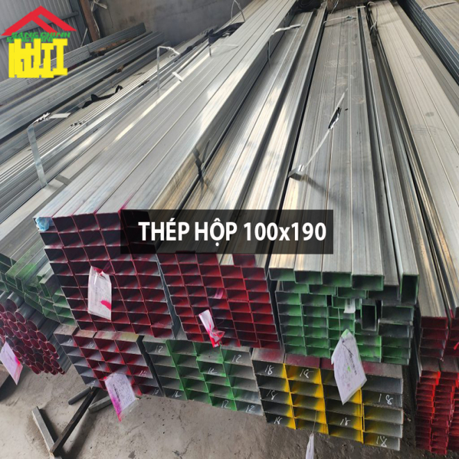 Thép hộp 100x190