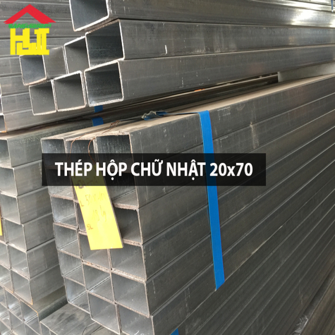 Thép hộp 20x70