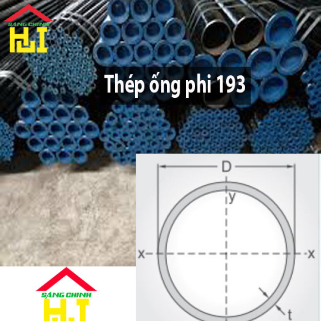 Thép ống phi 193