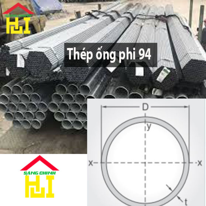Thép ống phi 94