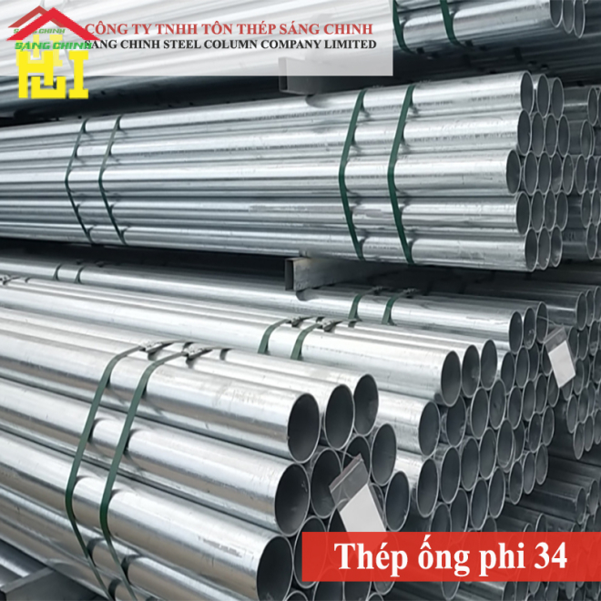 Bảng báo giá thép ống phi 34 mới nhất năm 2026
