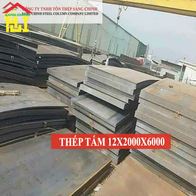 Thép tấm SS400/Q235B/A36 12 x 2000 x 6000