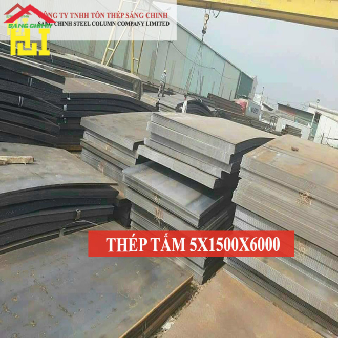 Thép tấm SS400/Q235B/A36 5 x 1500 x 6000