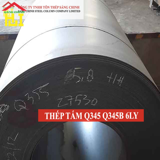 Thép tấm Q345/Q345B 6 ly