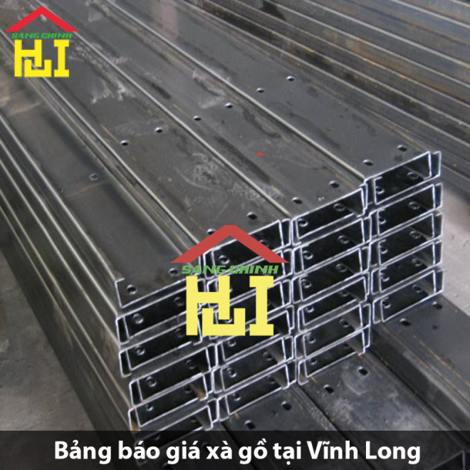 Bảng báo giá xà gồ tại Vĩnh Long